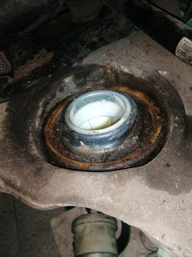 Balg Boden noch in der Achse