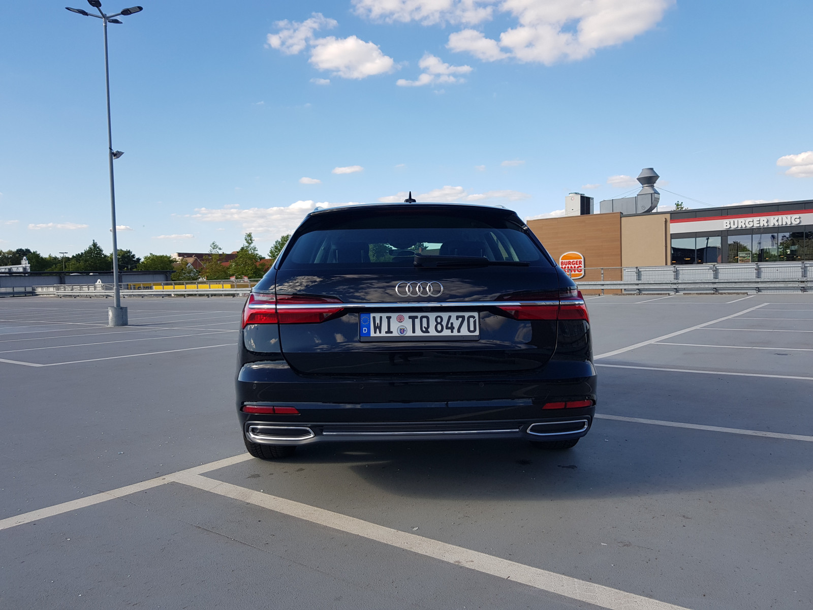 Audi A6 Avant Hinten etwas kleiner