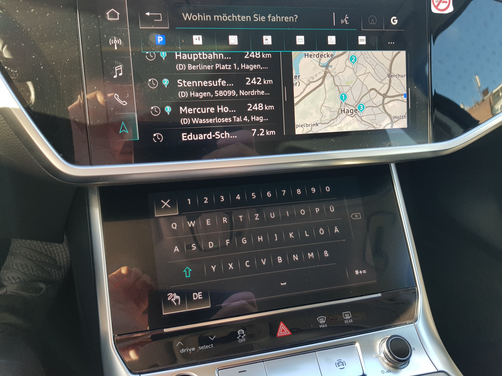 cAudi A6 Avant Tastatur