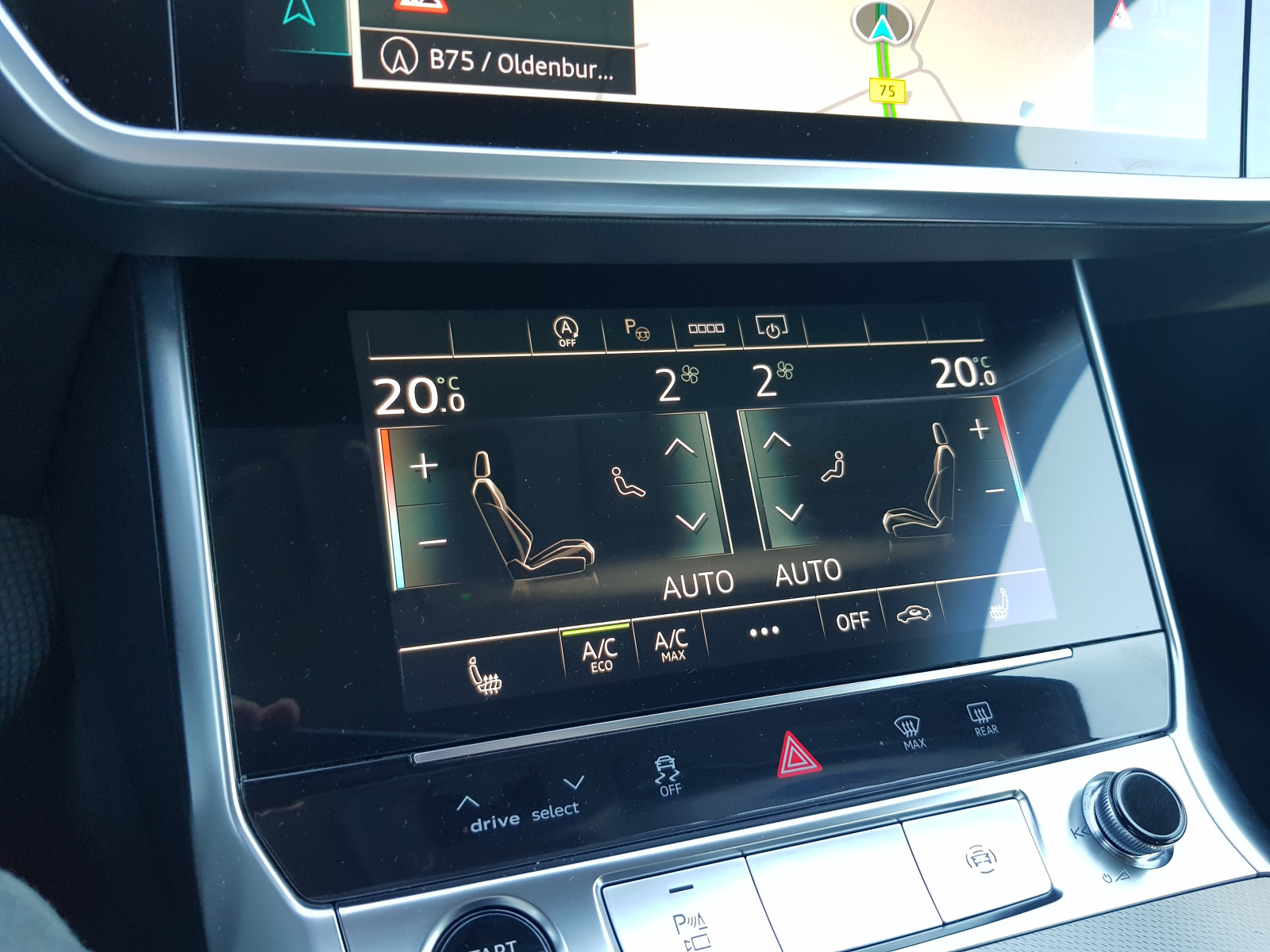 Audi A6 Avant Klimabedienteil