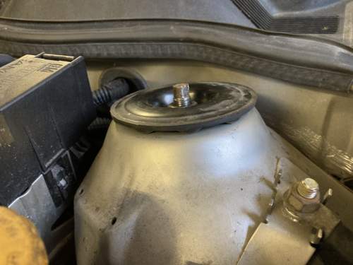 Räder auf dem Boden danach