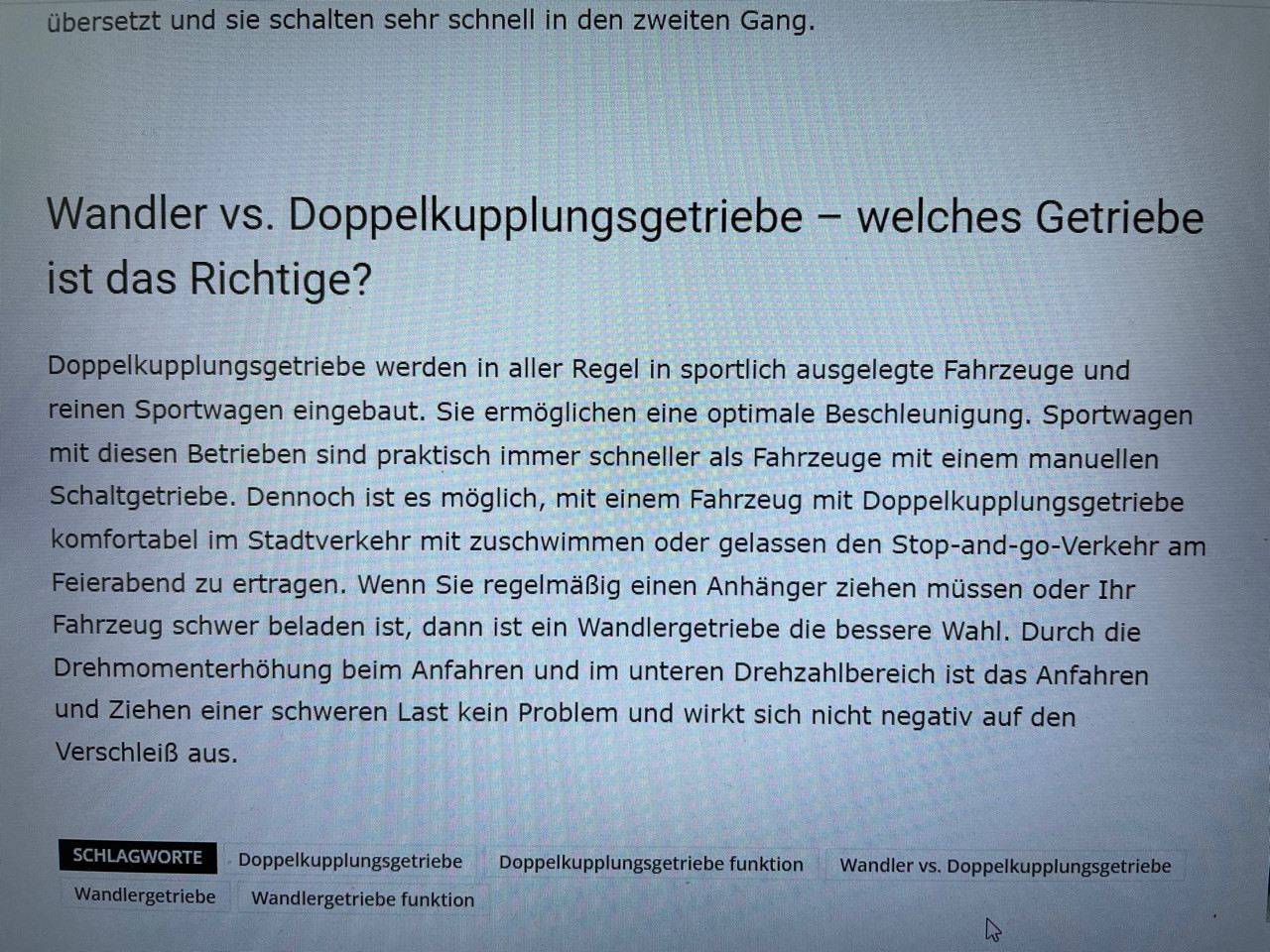 XC/V/S60: Kleine Fragen die keinen eigenen Thread benötigen :)