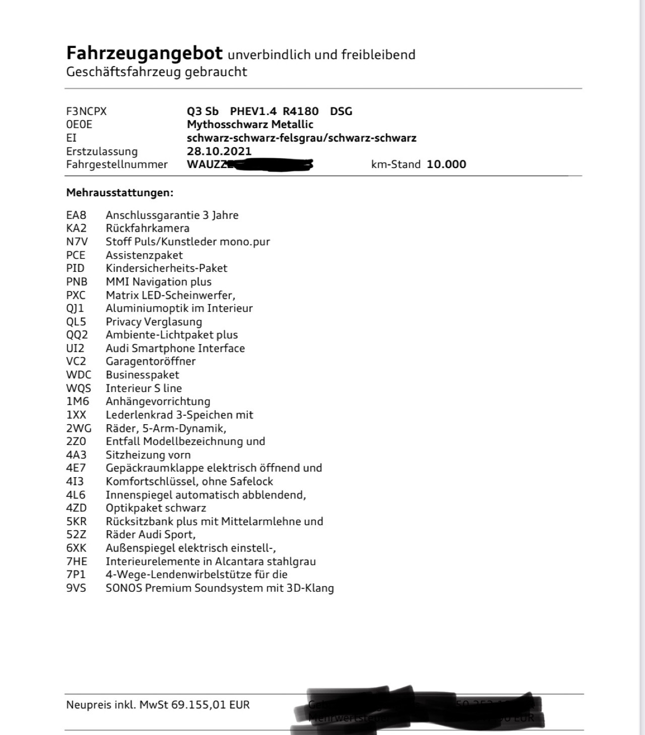 Kaufberatung Benziner (e)