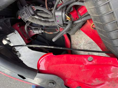 Seilzug ohne Scheinwerfer