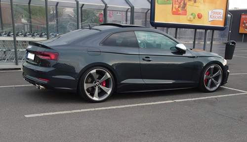 Audi S5 B9 Coupé Manhattan Grau