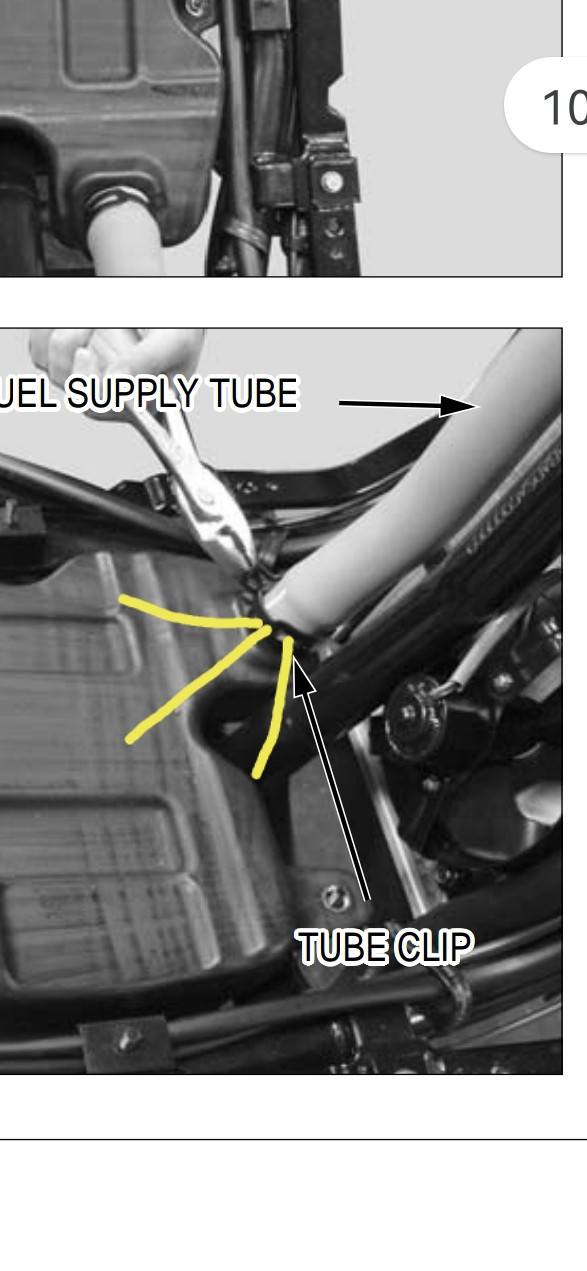 Roller verliert Sprit wenn ich stehen bleiben!