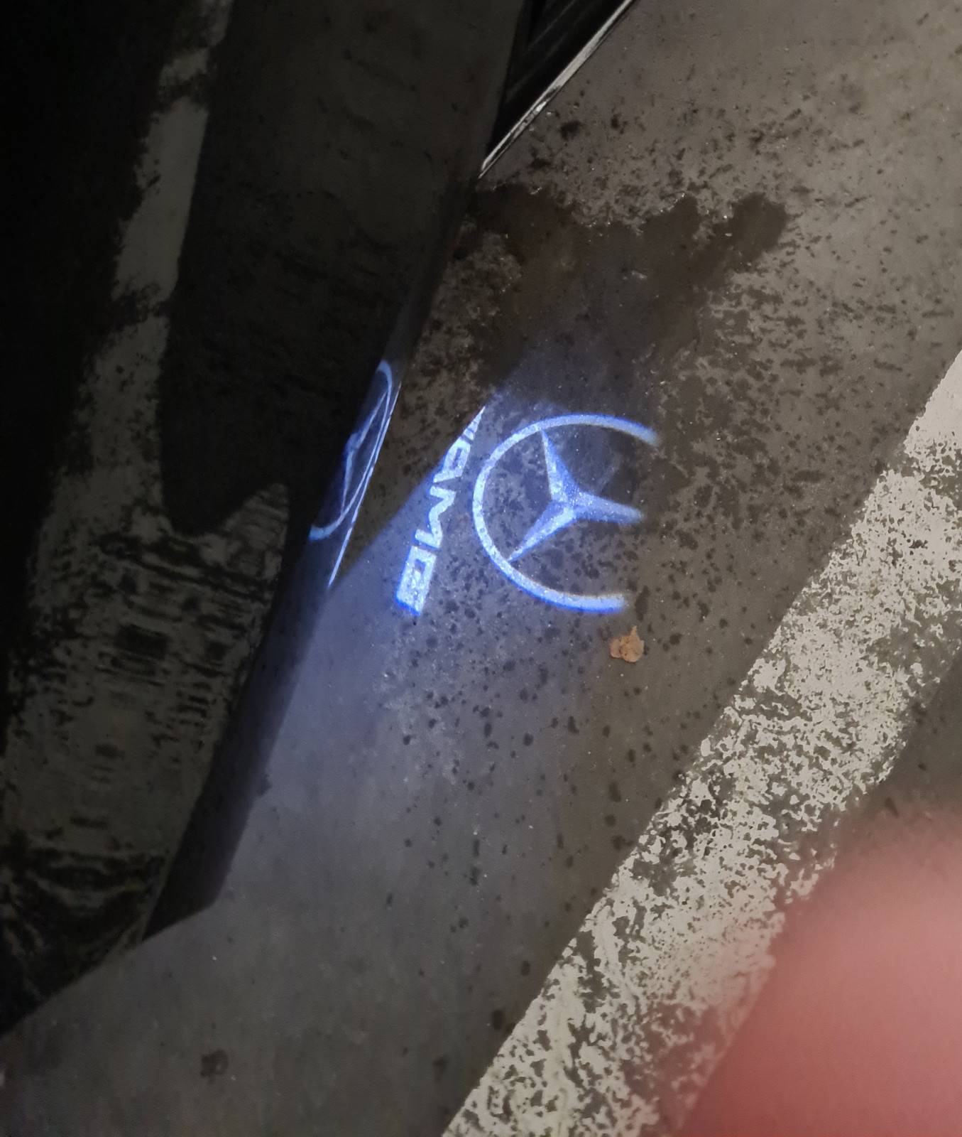 Wasserablauf hintere Seitentür