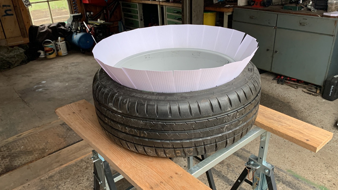 Alufelgen für den Lackierer vorbereiten