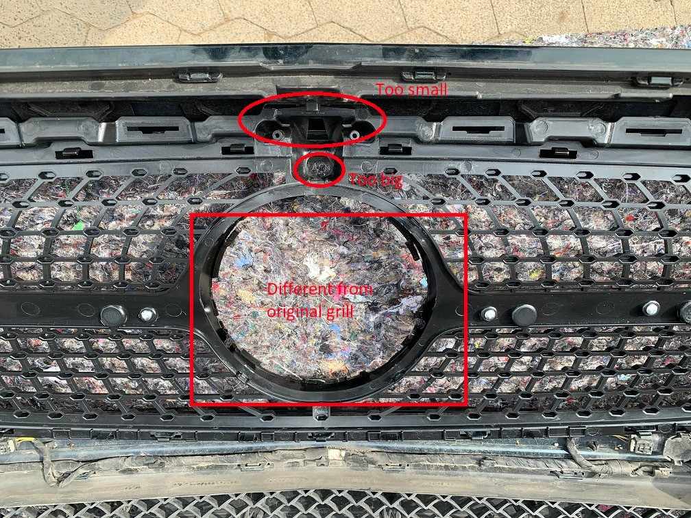 W205 Avantgarde Kühlergrill auf Diamantgrill umrüsten?