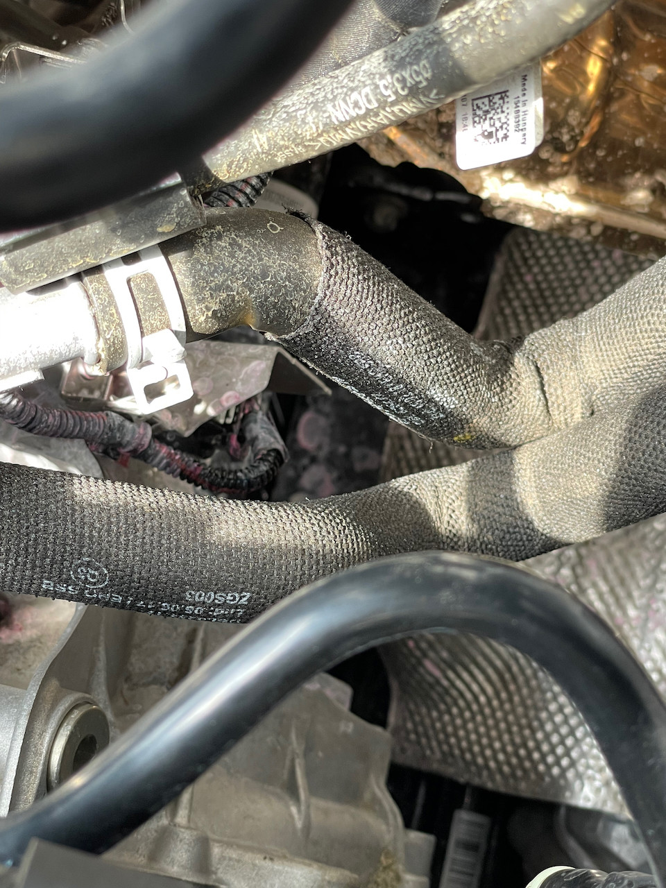 Mercedes W177 A Klasse | Kühlwasserverlust nähe Turbo/Krümmer