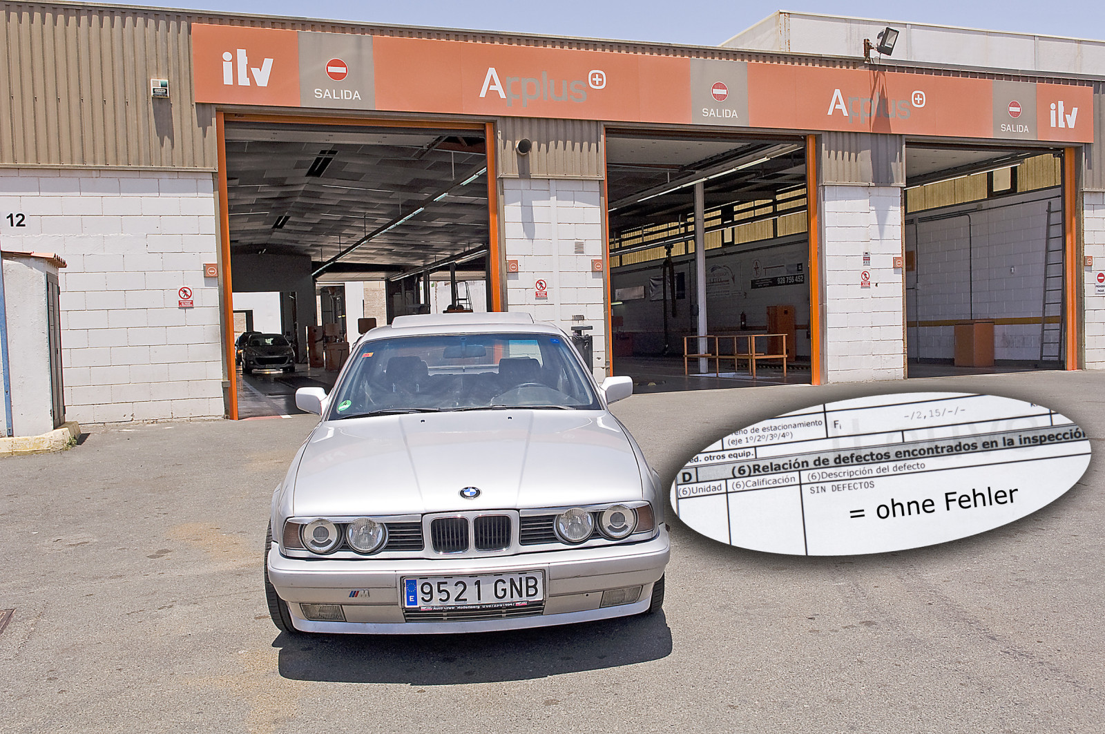 Lenkrad fibriert ab Tempo 100