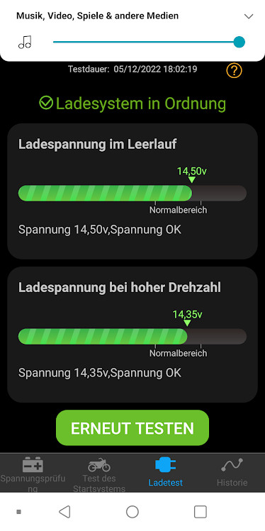 Batterie Neu, Licht schwach, springt nicht an