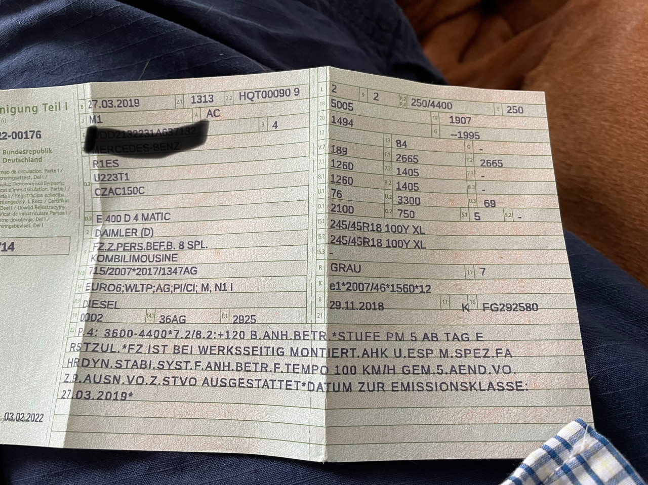 AMG 20"-Räder bei hoher Achslast