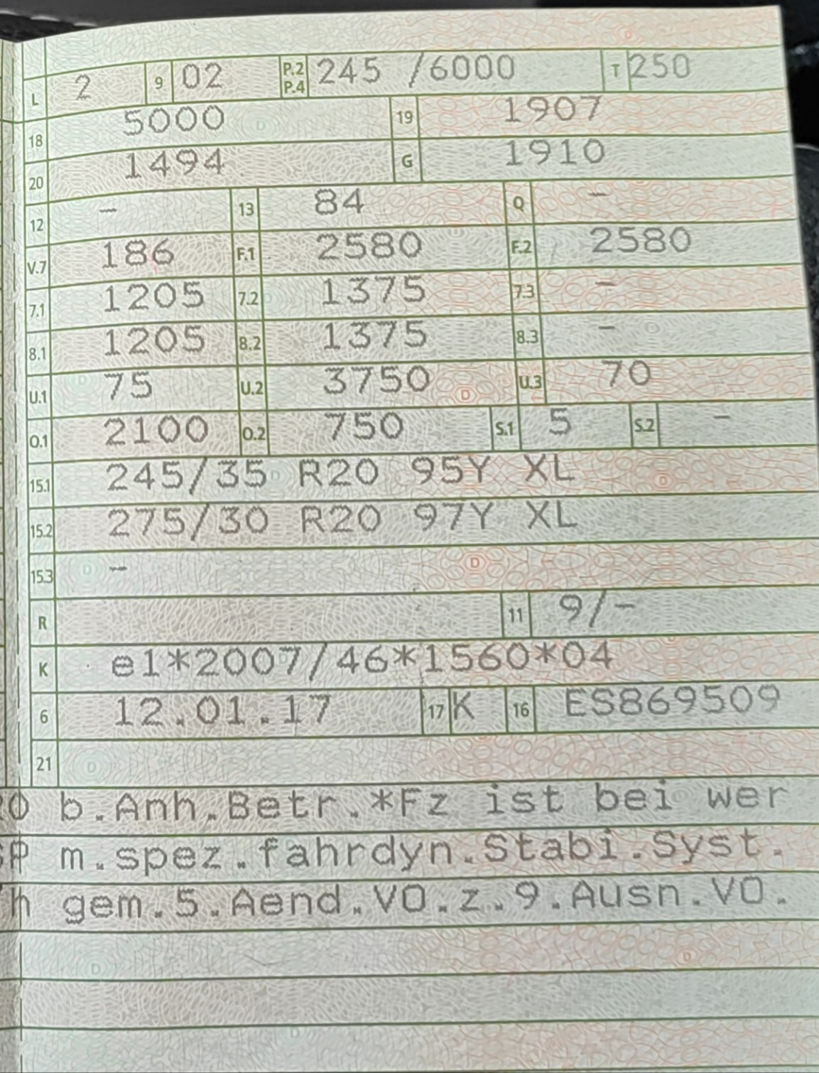 AMG 20"-Räder bei hoher Achslast