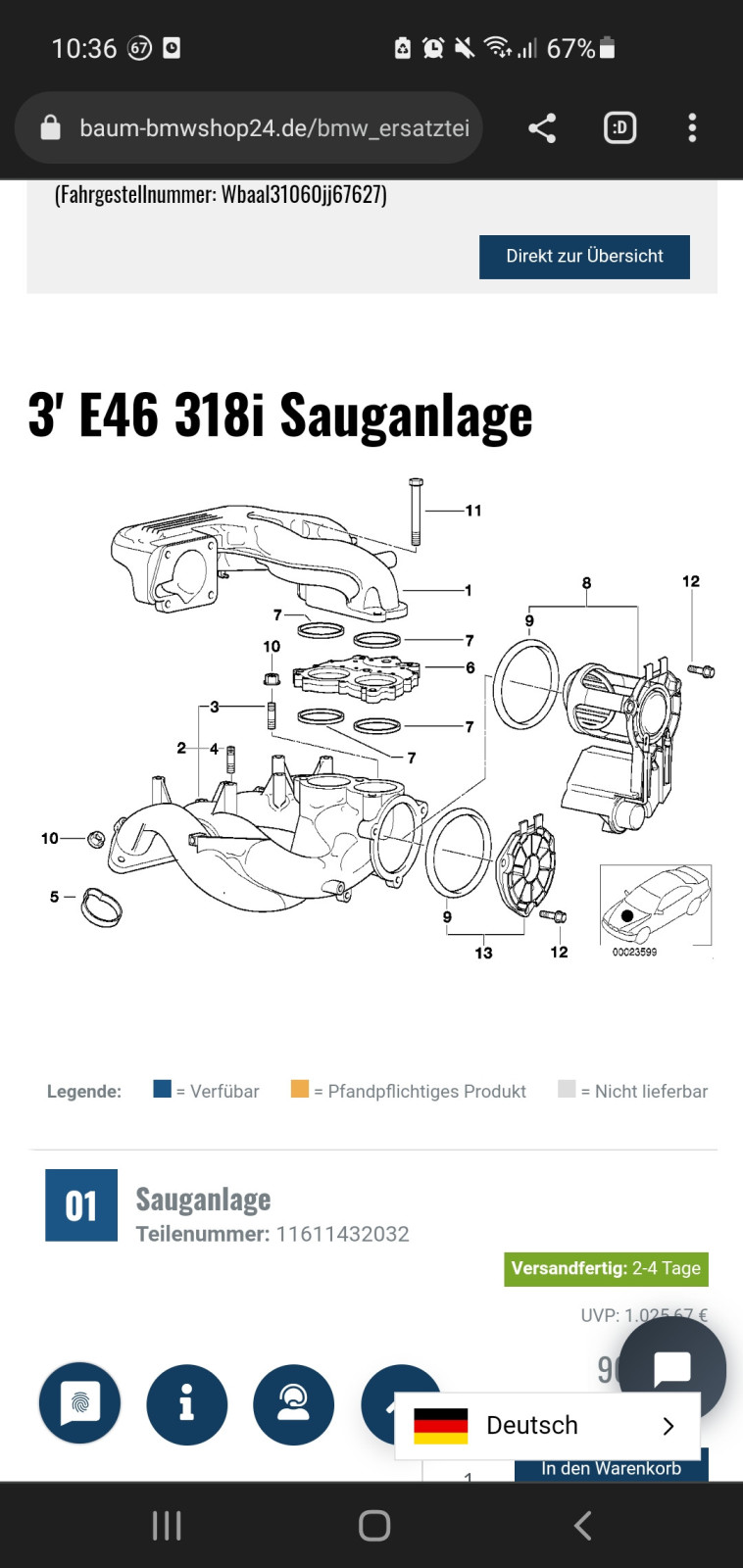 M43TU Urlaubsfit machen sowie Kettenkasten