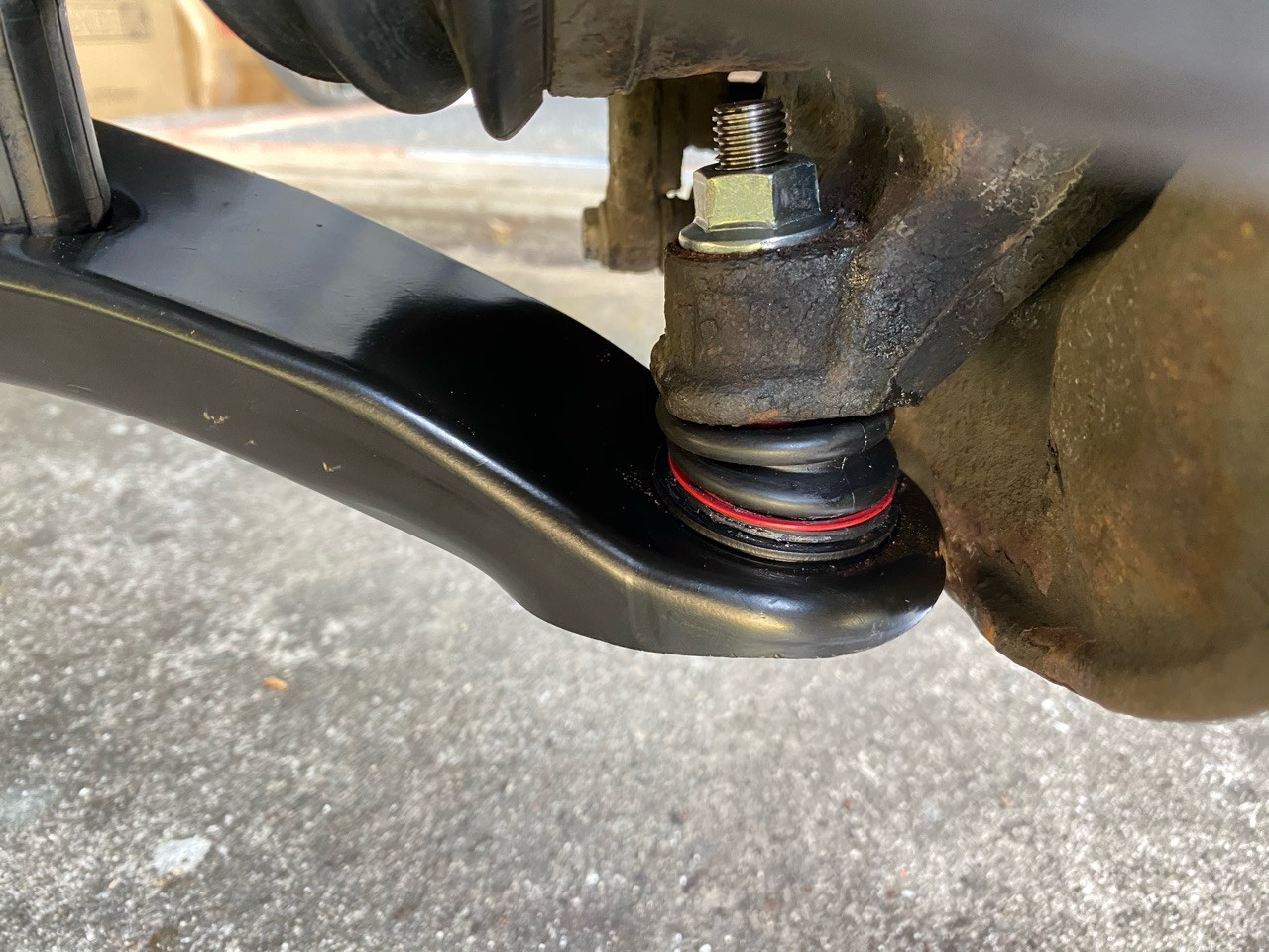 Anschluss unterer Querlenker