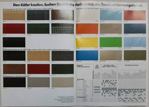 Farben und Inneneinrichtung