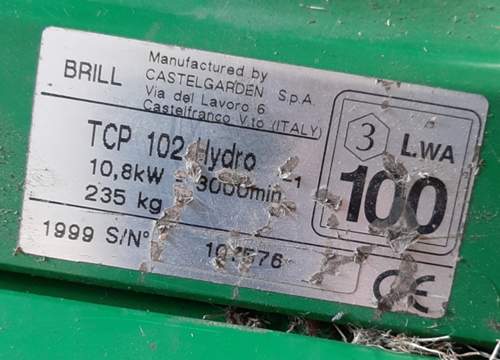 Typenschild-castelgarden-brill-maeher