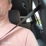 Gurtverlauf tiefer Sitz