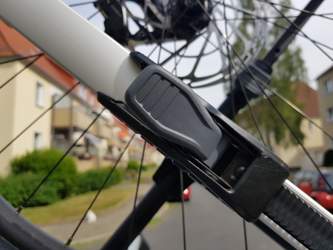 Ratschenverschluss für das Vorderrad