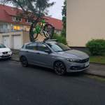 Montiert und beladen