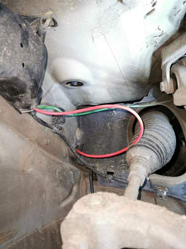 Schlauchreserve zum Durchziehen