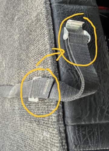 Gurtbandlänge verstellen