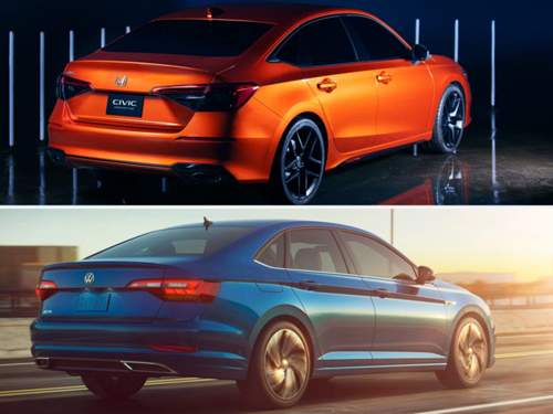 Honda Civic 11 VW Jetta