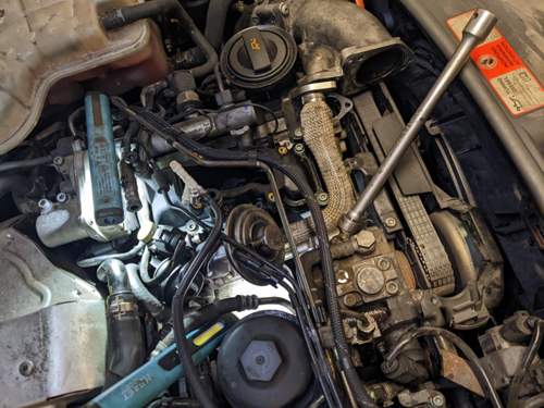 AGR Ventil untere Schraube