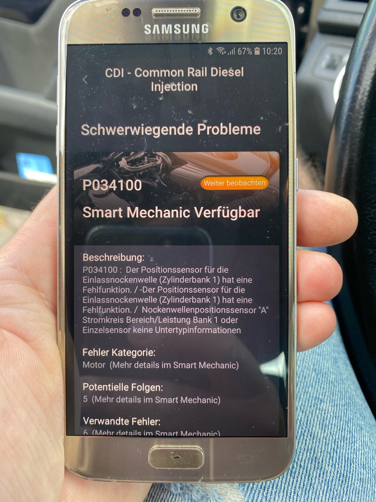 Motor springt nicht an