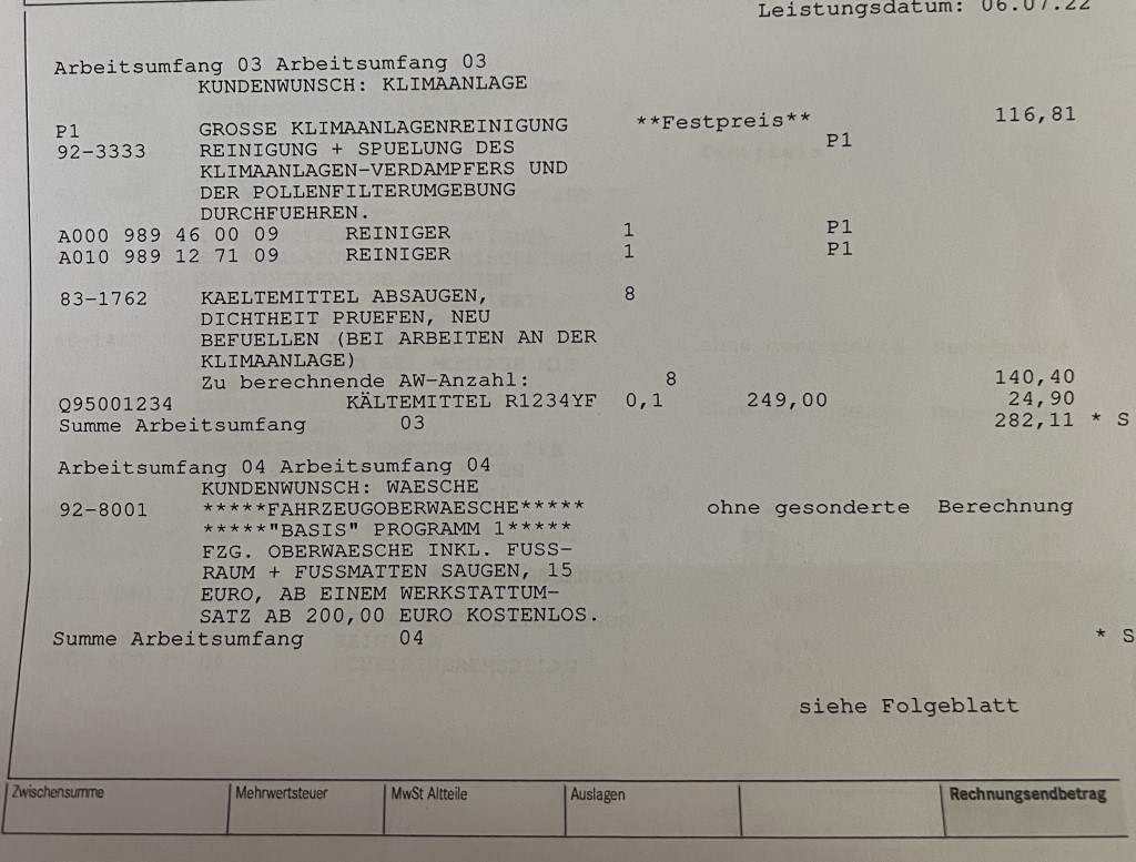 Klimanalgenwartung / Winterbetrieb