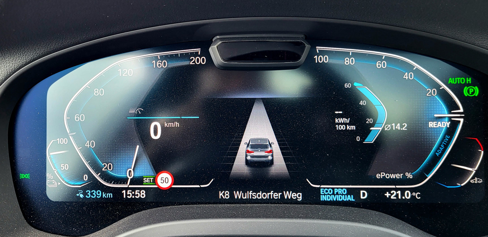 BMW iX3 - reale Reichweite max. 300km?