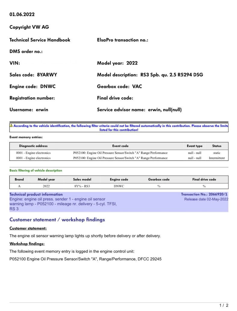 Der große Audi RS3 8Y-Thread