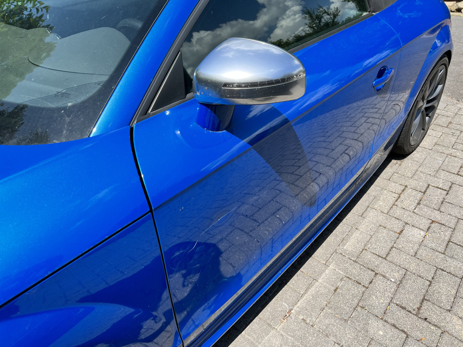 Kotflügel hinten links reparieren