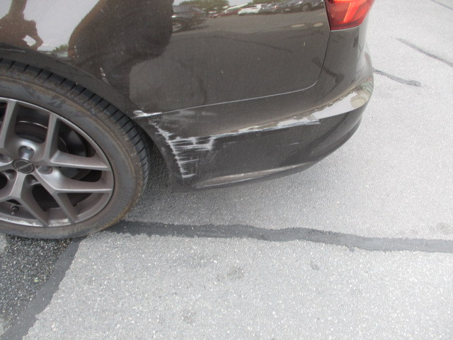 Kotflügel hinten links reparieren