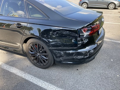 Kotflügel hinten links reparieren