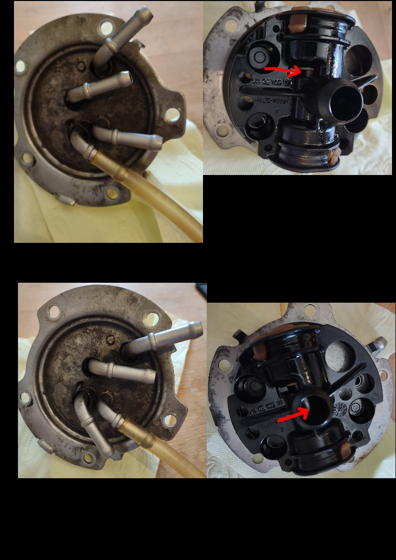 Dieselfilter wechseln CAYC Golf 6 1,6 TDI Verständnisfrage