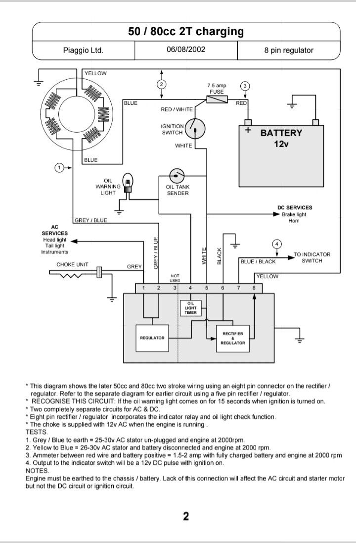 Korrekte Werte beim messen der Lichtmaschine