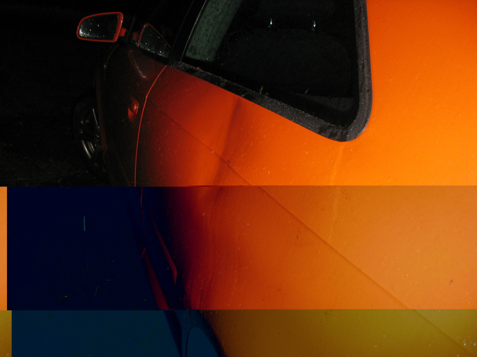 Kotflügel hinten links reparieren