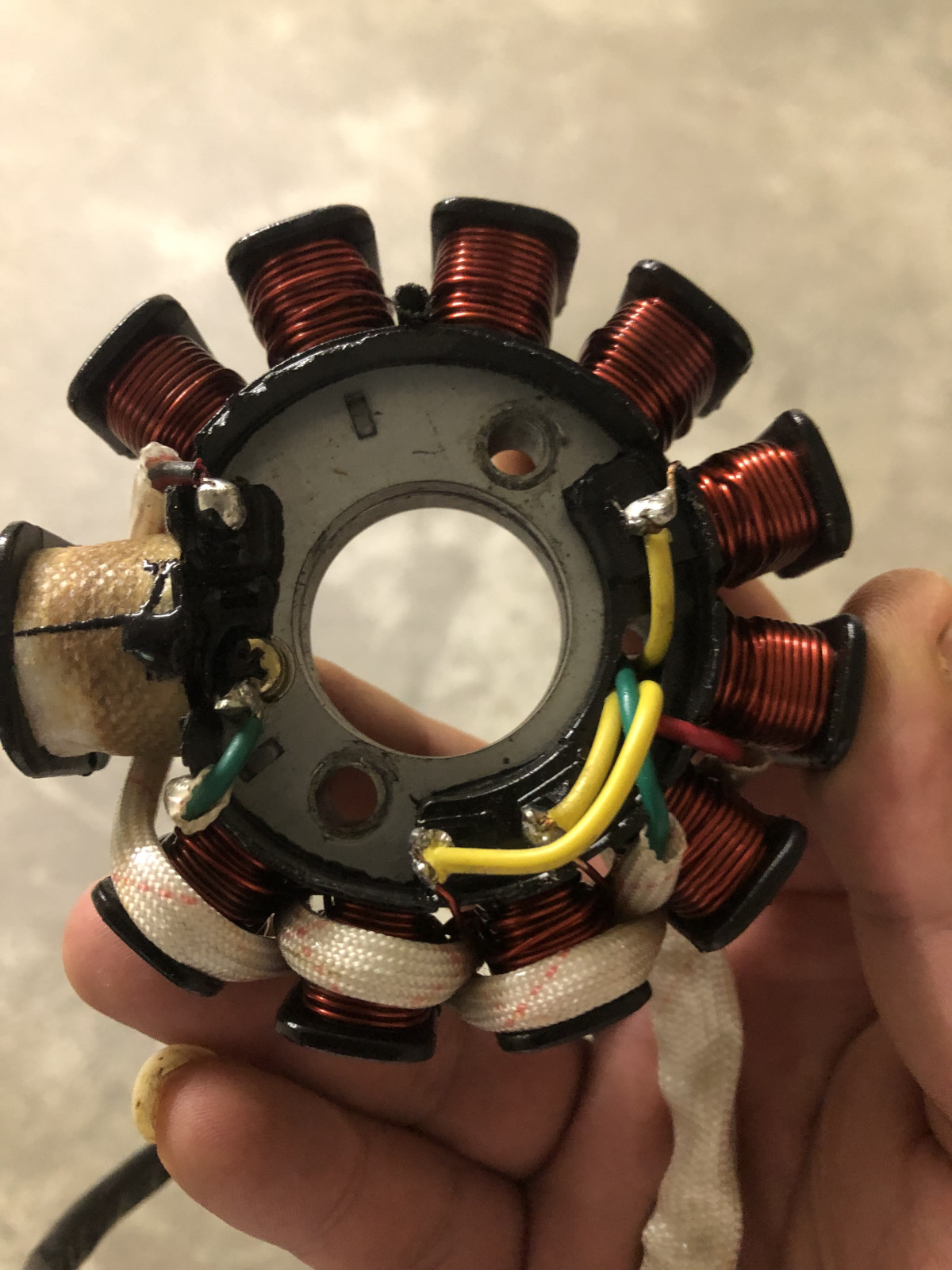 Flextech 125 Topspeed 4 Takter Strom Problem dringend Hilfe