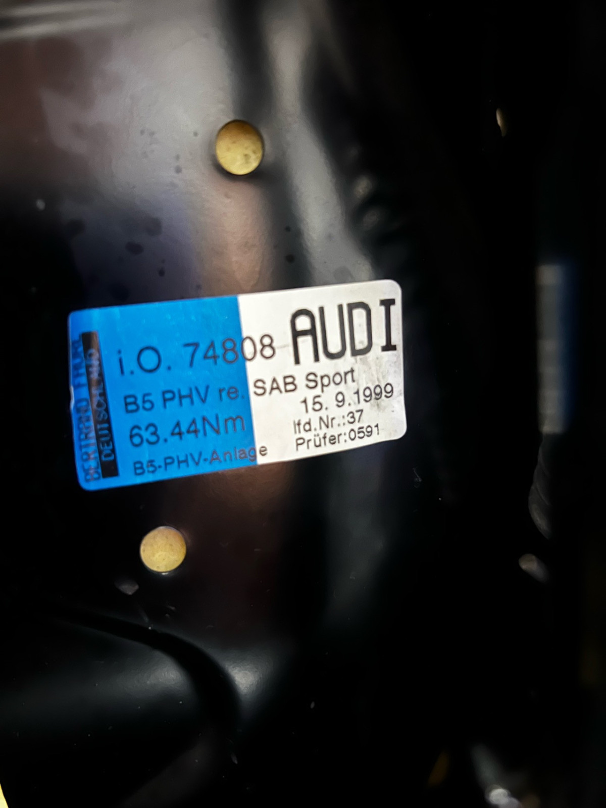 S4 Sitze in A4 einbauen