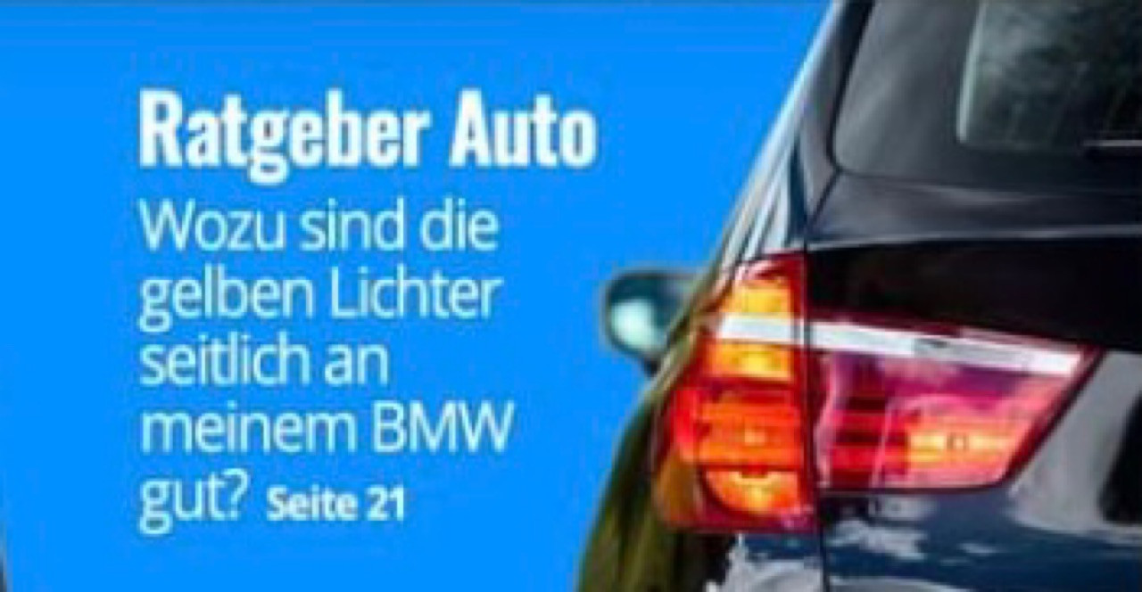 "Katastrophen"-Blinker...