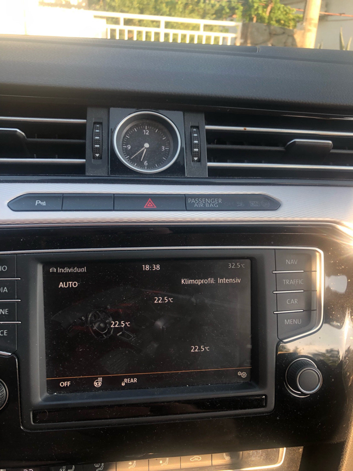 Air Care in der Klimaautomatik dauerhaft aktivieren