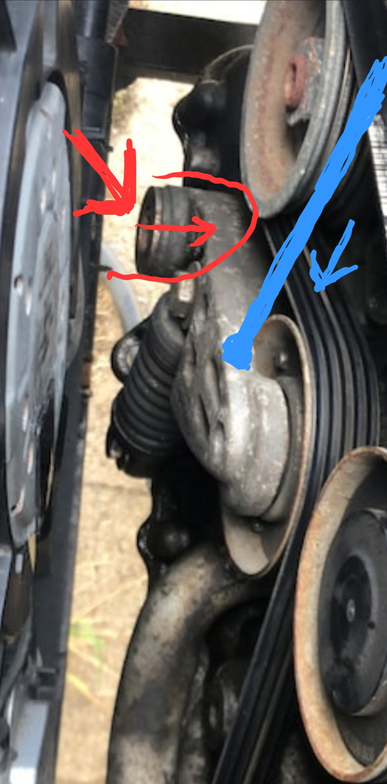 Keilrippenriemen entspannen Audi S5 V8