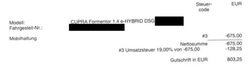 Formentor-gutschrift