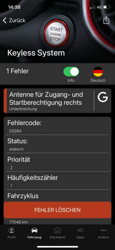 Keyless go/ entry ohne Funktion - Seite 2 - Die Sens...