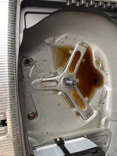 Pfütze Ersatzreifen