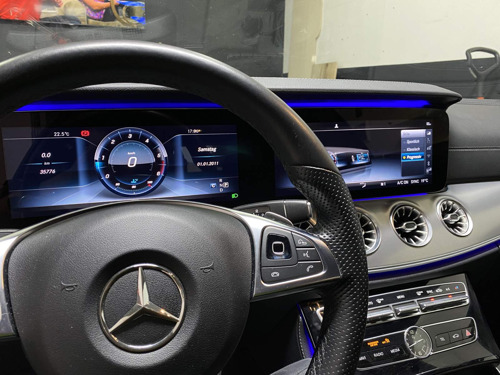 w213 und c238 Widescreen Nachrüstung inkl Comand V6.