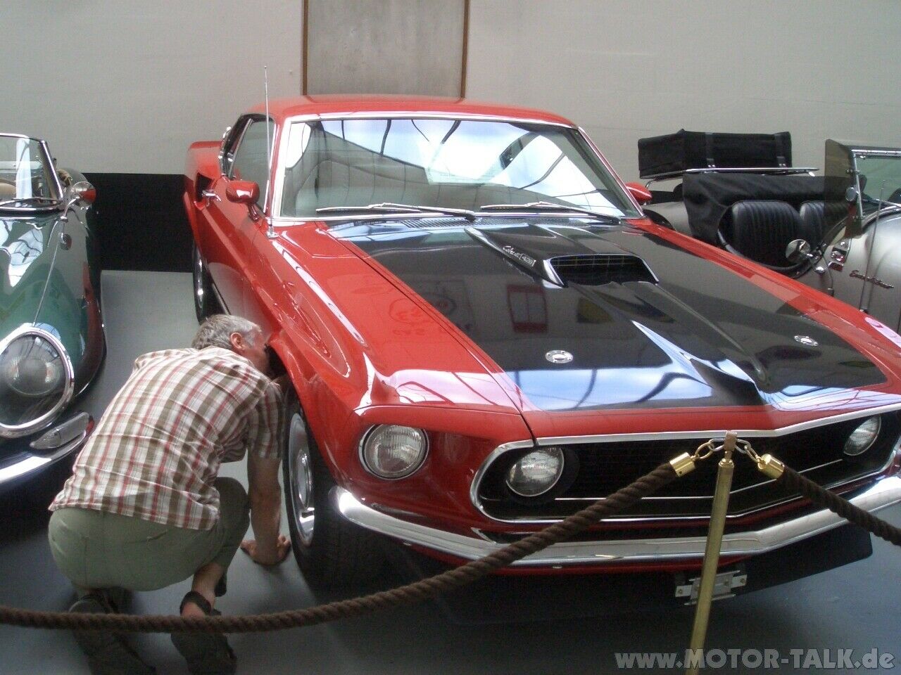 Offizielle Höchstgeschwindigkeit eines 1971er 429SCJ Mustang