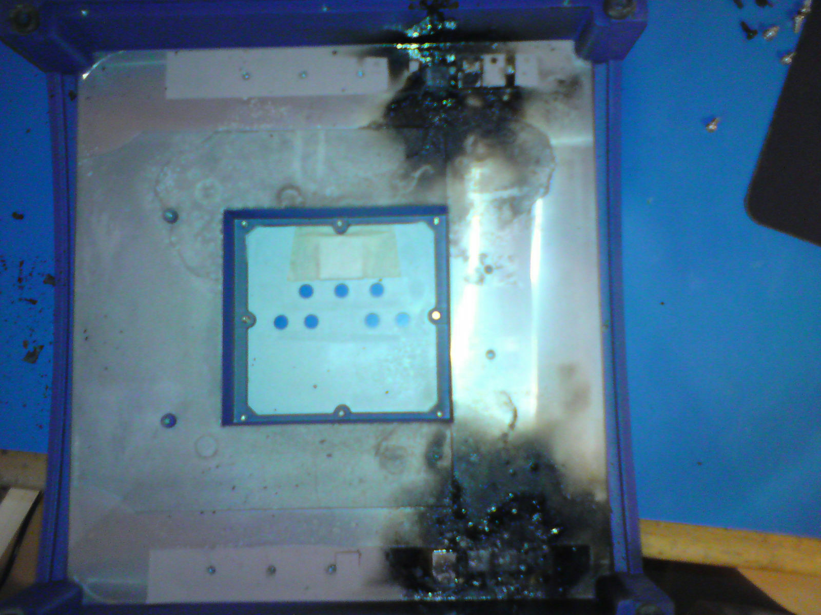 Haltet eure Autos trocken!